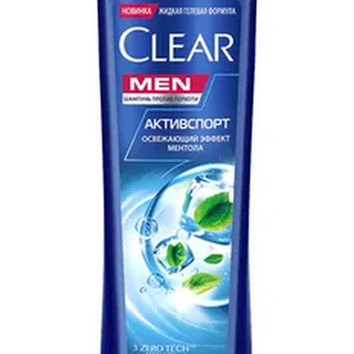 Шампунь для волос Clear MEN Cool Sport Mnt Cape, 180 мл