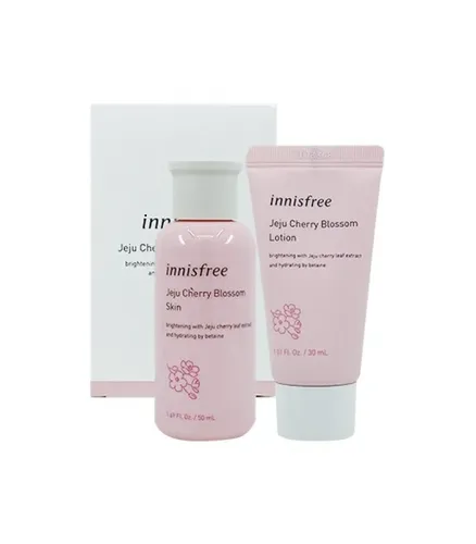 Набор для лица Innisfree Jeju Cherry Blossom Duo Kit, 2 предмета, купить недорого