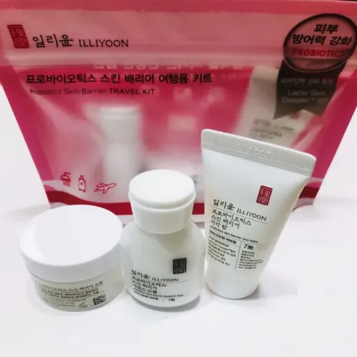 Набор пробиотиков ILLIYOON Probiotics Skin Barrier Travel Kit, 3 предмета, купить недорого