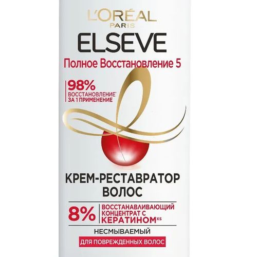 Qayta tiklovchi krem ​​L'oreal Elseve to'liq tiklash 5, 200 ml, купить недорого