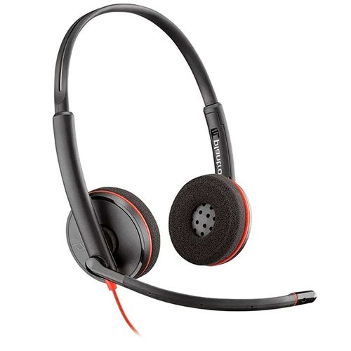 Наушники Plantronics BlackWire C3220 USB-A, Черный