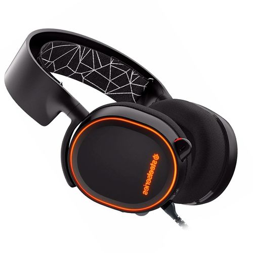 Игровые наушники Steelseries Arctis 5, Черно-белый, купить недорого