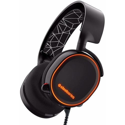 Игровые наушники Steelseries Arctis 5, Черно-белый