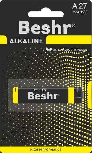 Батарейки Beshr Power one alkaline A27, купить недорого