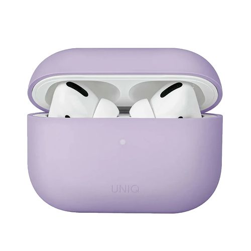 Чехол для наушников Uniq Lino Sillicone Case for AirPods Pro 2, Лавандовый