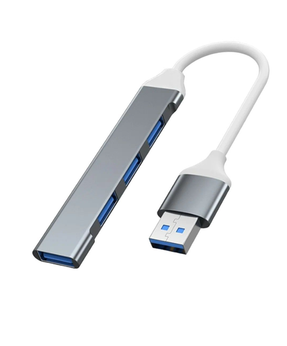 USB-хаб 4в1, USB 2.0, USB 3.0 