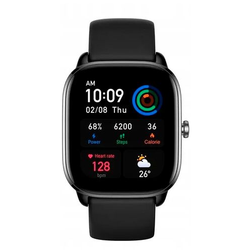 Смарт-часы Amazfit GTS 4 Mini, Черный, 42 мм, купить недорого