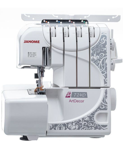 Overlok Janome Home dekor 724D 4 ip