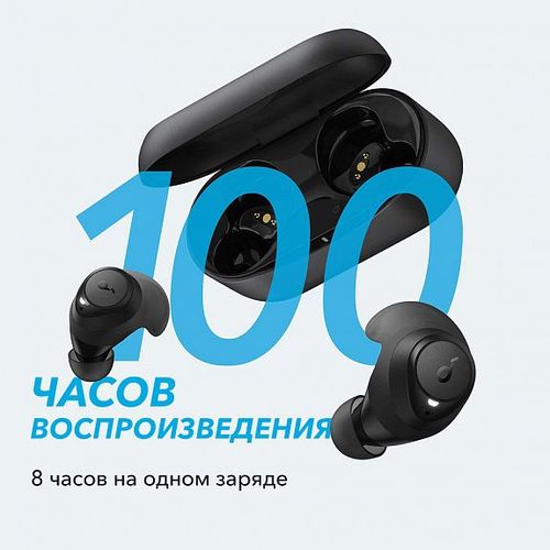 Беспроводные наушники Soundcore Anker Life Dot 2, Черный, в Узбекистане