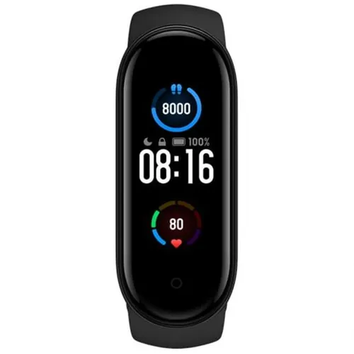 Фитнес-браслет Xiaomi Mi Band 5, Черный, 27 mm, в Узбекистане