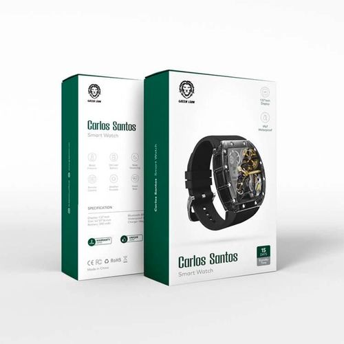 Смарт-часы Green Lion Carlos Santos, Черный, 39 mm, в Узбекистане
