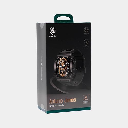 Смарт часы Green Lion Antonio James, Черный, 46 mm, купить недорого