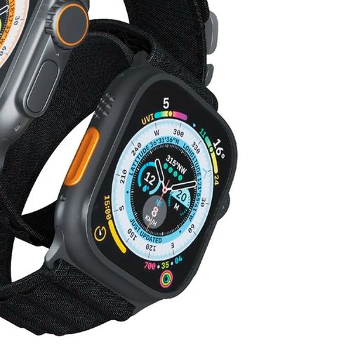 Смарт-часы Porodo Ultra Titanium, Черный, 47 mm, купить недорого