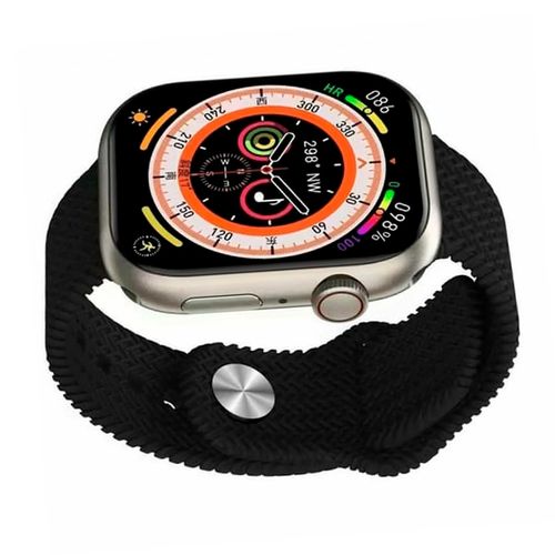 Смарт часы Apple Watch HK9 Pro Max Replica, Серебристый, 50 mm, в Узбекистане