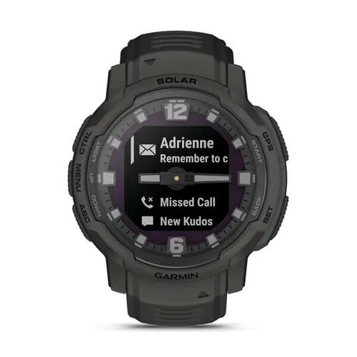 Smart soat Garmin Instinct Crossover, qora, 23 mm, sotib olish