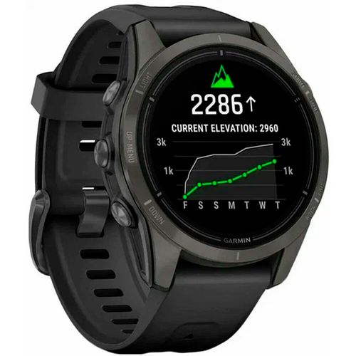 Спортивные смарт-часы Garmin Epix Pro Sapphire Edition, Графит, 42 мм, фото