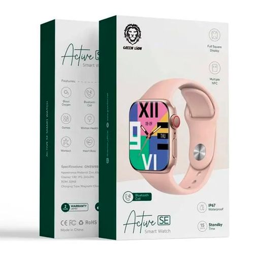 Смарт-часы Green Lion Smart Watch Active SE, Розовый, 50 мм, купить недорого