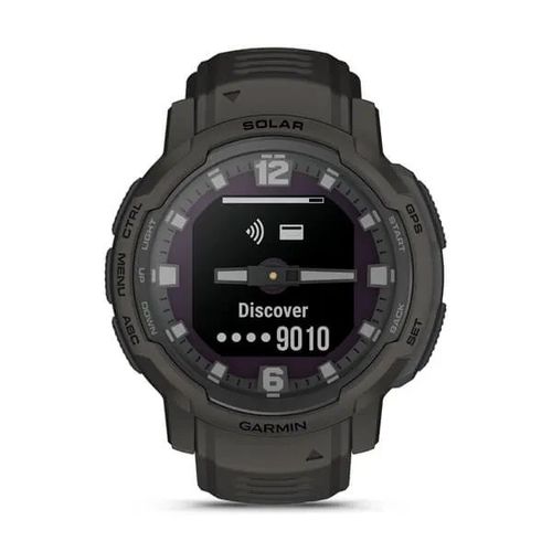 Smart soat Garmin Instinct Crossover, qora, 23 mm, в Узбекистане