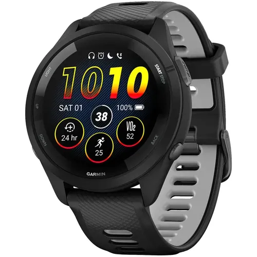 Спортивные смарт-часы Garmin Forerunner 265 Wi-Fi, Черный-Серый, 33 мм, в Узбекистане