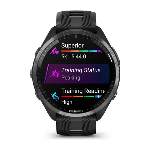 Смарт часы Garmin Forerunner 965 GPS, Черный, 35 мм, фото