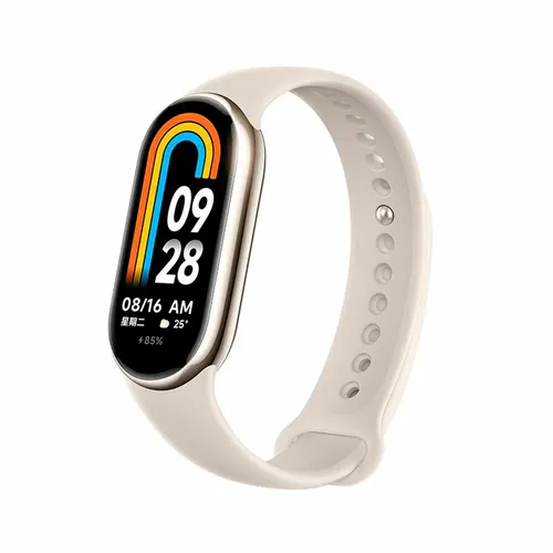 Фитнес-браслет Xiaomi Smart Band 8, Серебристый-Белый, 41 мм