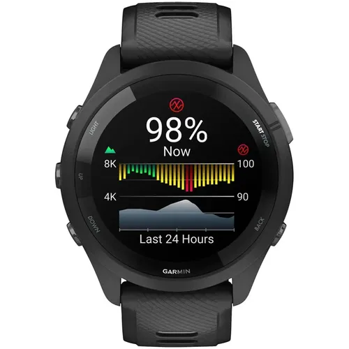 Спортивные смарт-часы Garmin Forerunner 265 Wi-Fi, Черный-Серый, 33 мм, фото № 4