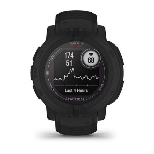 Смарт часы Garmin Instinct 2 Solar, Черный, 23 мм, купить недорого