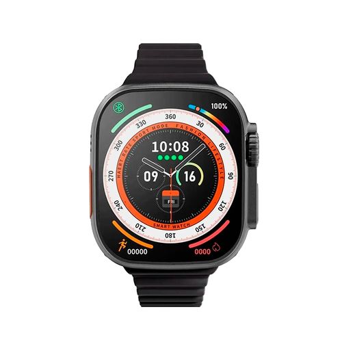 Smart soat T800 Ultra, qora, 49 mm, купить недорого