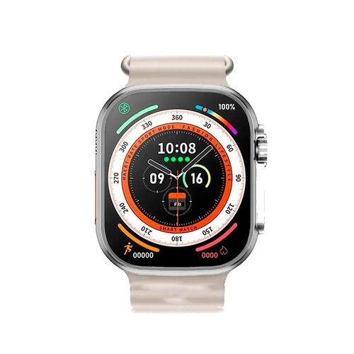 Смарт-часы Smart Watch H10 Ultra, Серебристый-Белый, 53 мм