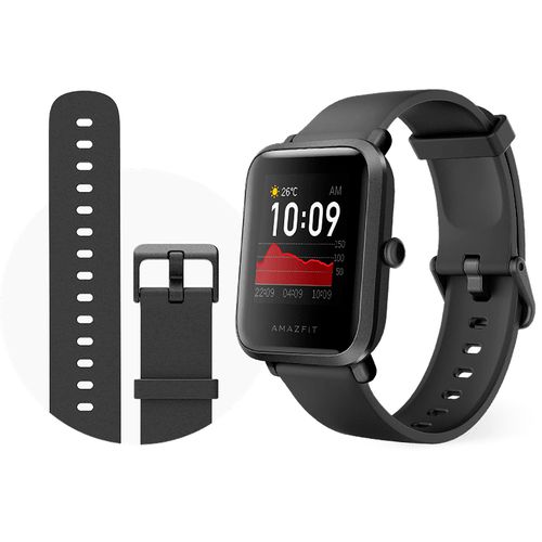 Смарт-часы Amazfit Bip S, Черный, 32 мм, в Узбекистане