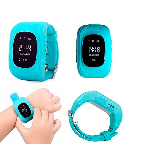 Детские смарт-часы Smart Baby Watch Q50, Синий, 24 мм, купить недорого