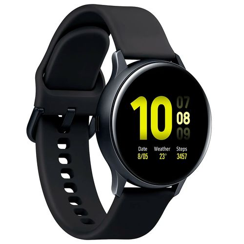 Смарт-часы Samsung Galaxy Watch Active 2 Aluminium, Черный, 34.5 мм, фото