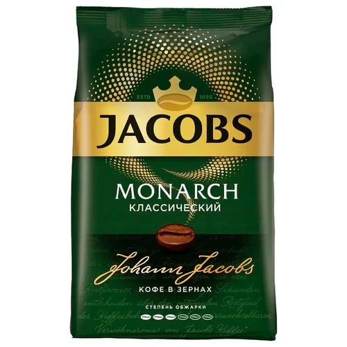 Кофе в зернах Jacobs Monarch классический, 800 гр