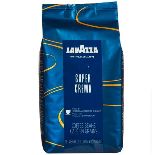 Кофе в зернах Lavazza Super Crema, 1 кг, купить недорого