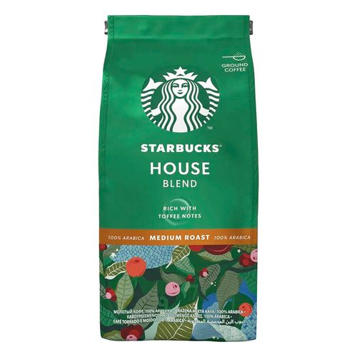 Кофе молотый Starbucks House Blend Medium Roast, 200 гр