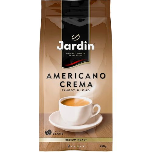 Кофе в зернах Jardin Americano Crema, 250 гр, купить недорого