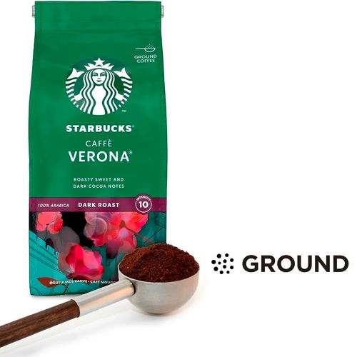 Кофе молотый Starbucks Ground Coffee Verona Dark Roast, 200 гр, фото