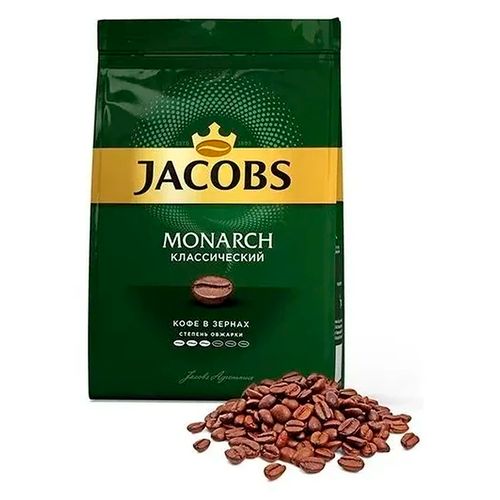 Кофе в зернах Jacobs Monarch классический, 800 гр, фото № 4