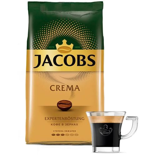 Кофе в зернах Jacobs Crema, 230 гр, фото № 4