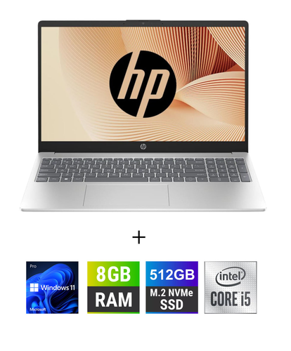 Noutbuk HP | Intel Core i5-1334U | DDR4 8GB | SSD 512GB + Windows