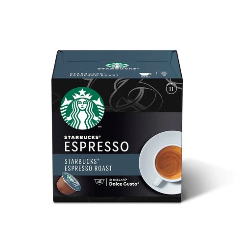 Кофе в капсулах Starbucks Espresso Roast by Nescafe Dolce Gusto, 12 шт