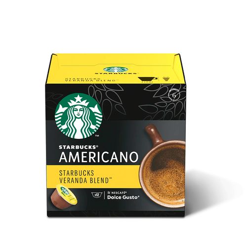 Кофе в капсулах Starbucks Grande Dolce Gusto Veranda Blend, 12 шт