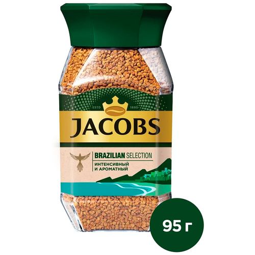 Кофе растворимый Jacobs Brazilian Selection, 95 гр