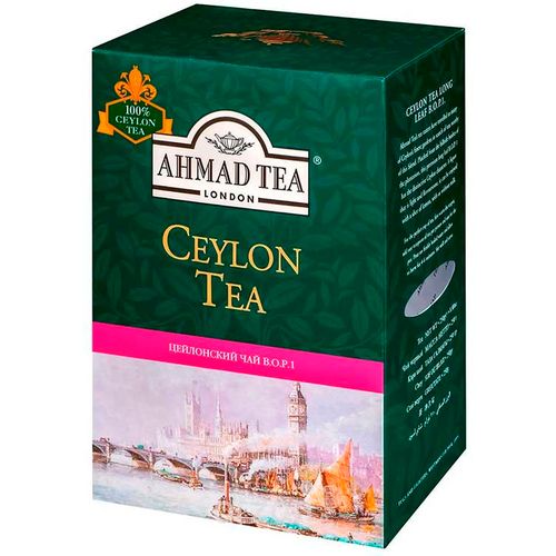 Листовой чай черный Ahmad Tea Ceylon Tea B.O.P.1, 250 гр, купить недорого