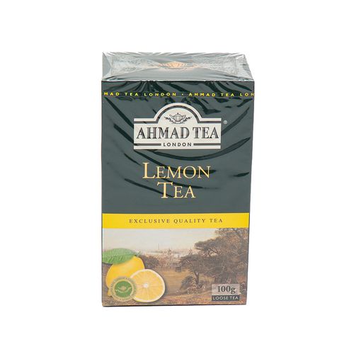 Листовой чай черный Ahmad Tea Lemon Tea, 100 гр, купить недорого