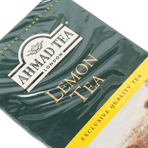 Листовой чай черный Ahmad Tea Lemon Tea, 100 гр, фото