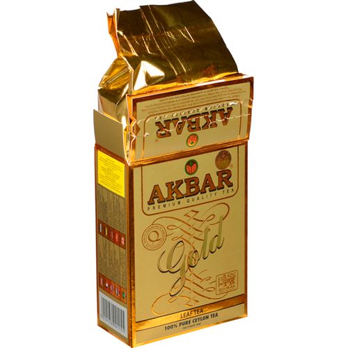 Листовой чай черный Akbar Gold, 100 гр, купить недорого