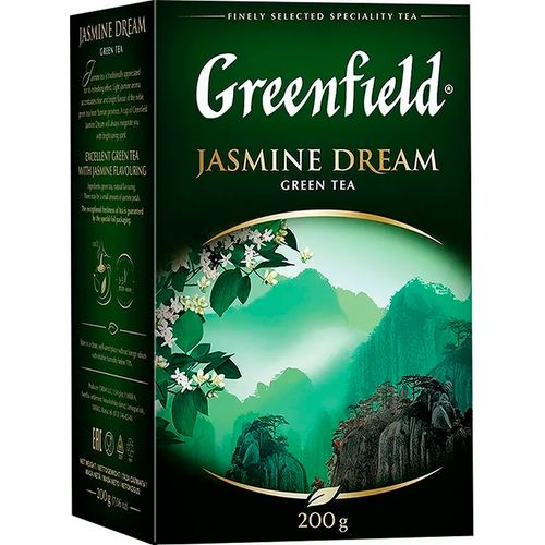 Листовой чай зеленый Greenfield Jasmine Dream, 200 гр, купить недорого