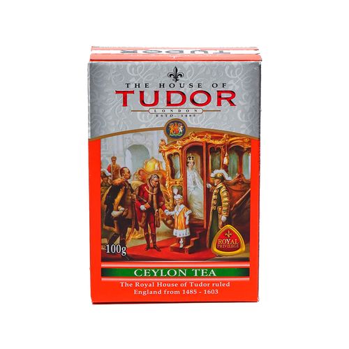 Листовой чай черный Tudor Ceylon Tea, 100 гр