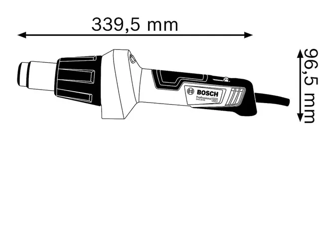 Строительный фен Bosch GHG 20-60, 358000000 UZS